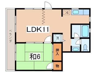 ホ－ムズ高橋の物件間取画像